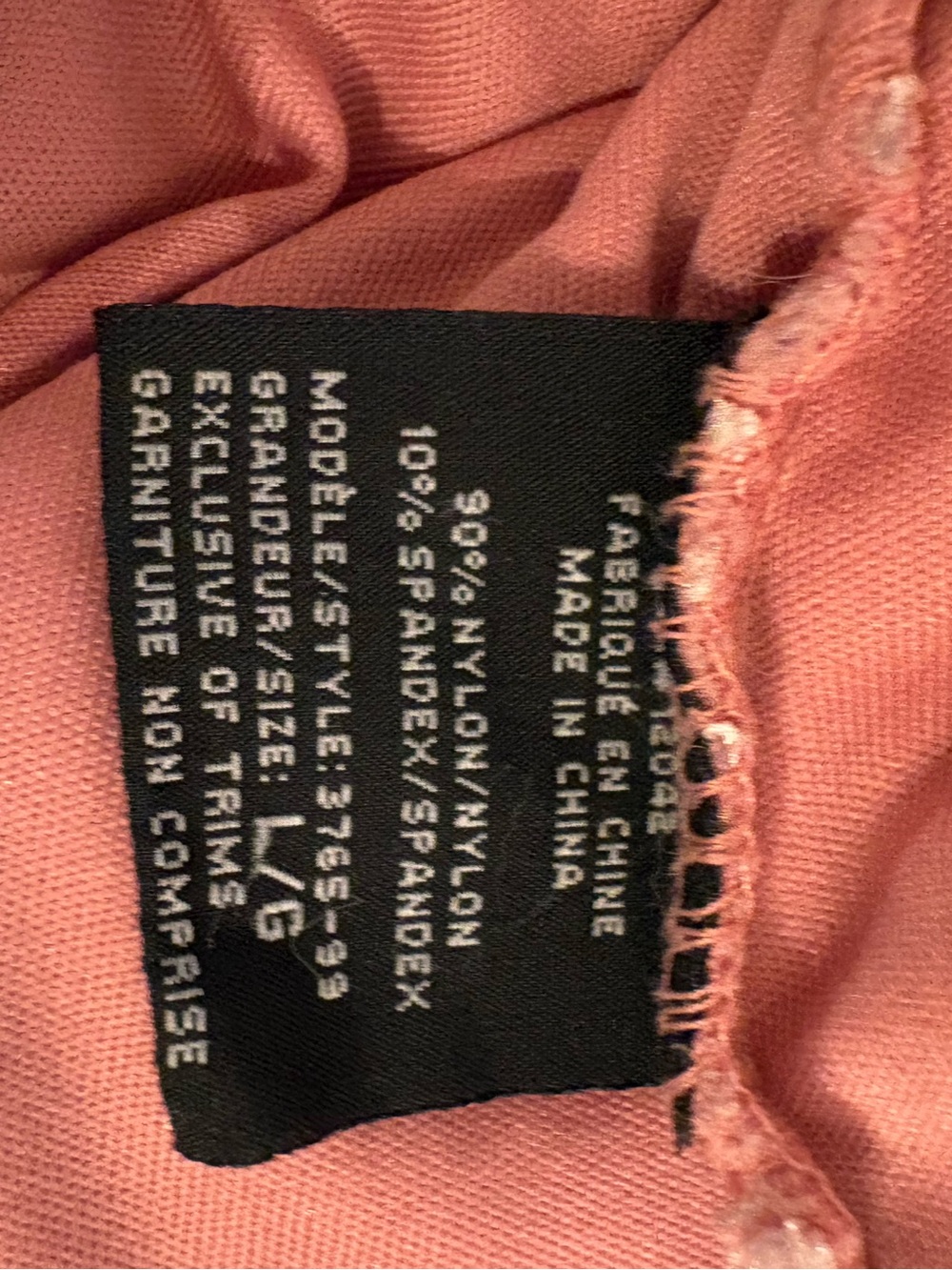 Pink lace babydoll top - Picture 6 of 6